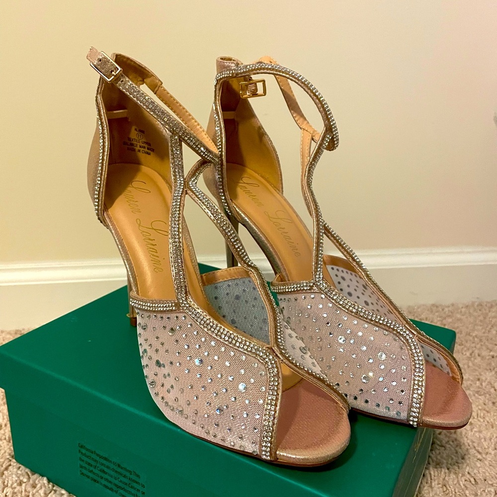 *BRAND NEW! Lauren Lorraine Stilettos!!  Perfect for Wedding, Prom, and Formal!!